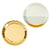 Gold & Silver Canape Plates