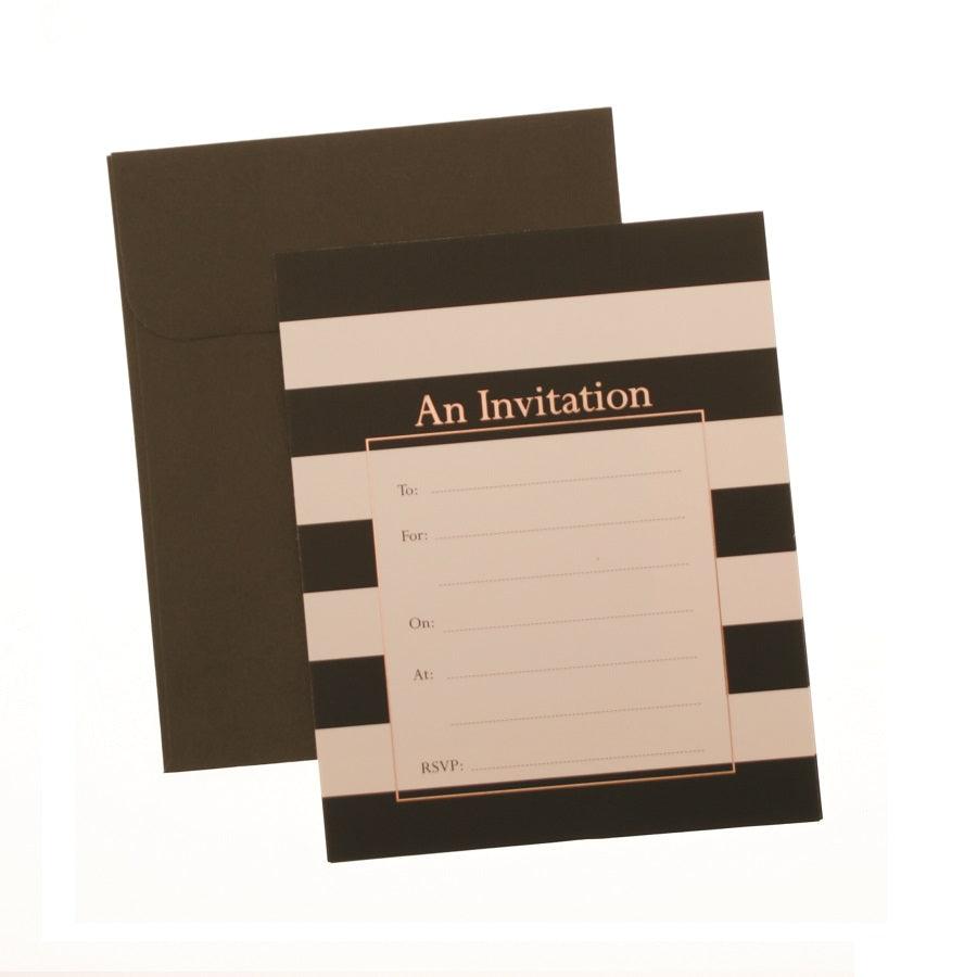 High Society Invitations And Envelopes - Party Affair