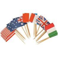 Mixed Countries Flag Canape Picks - Party Affair