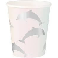 Pastel Dolphin Paper Cups - Party Affair