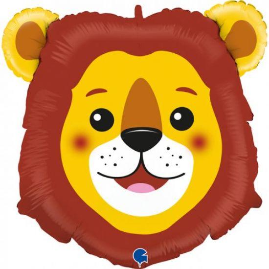 Lion Head Foil Balloon Shape - Party Affair