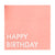 Red Happy Birthday Paper Lunch Napkins