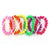 Hot Neon Coloured Bead Bangle