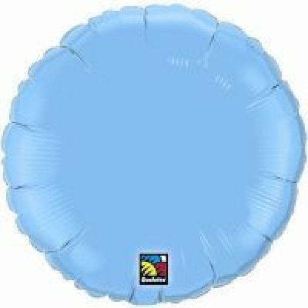 Pale Blue Round Foil Balloon - Party Affair
