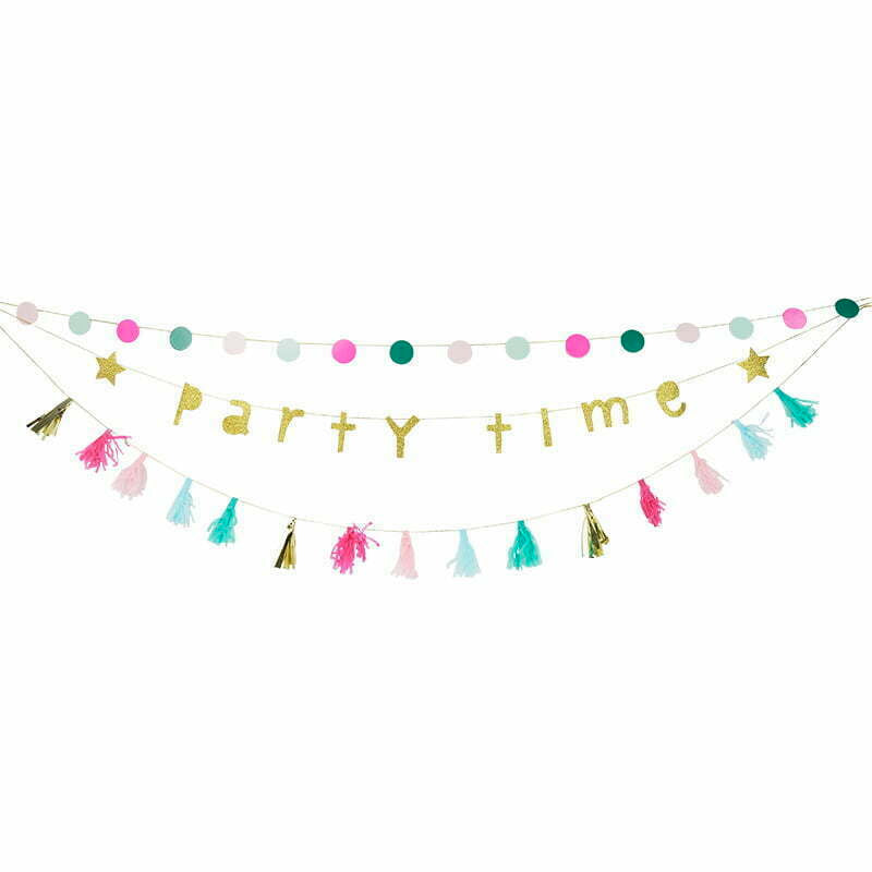 Party Time Tassel Garland