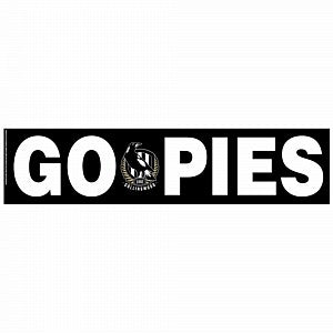 AFL Go Pies Football Banner