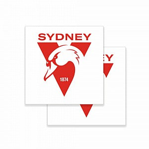 AFL Sydney Logo Paper Napkins