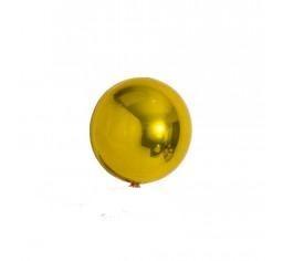 Loon Ball 35cm Metallic Yellow Gold Foil - Party Affair
