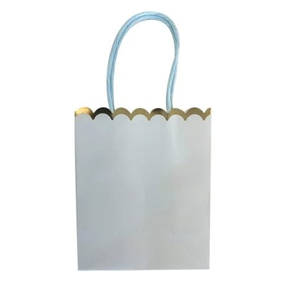 Pastel Party Bags With Metallic Trim