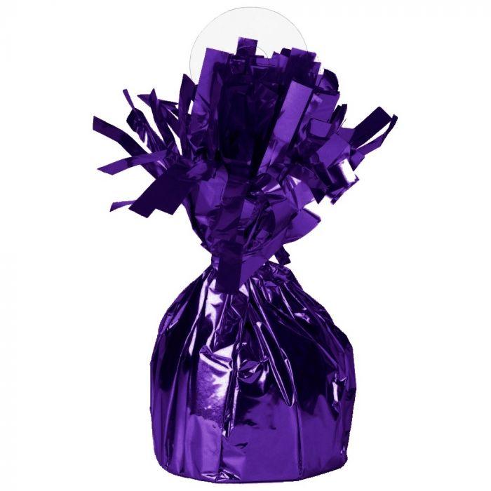 Balloon Weight Purple Foil - Party Affair