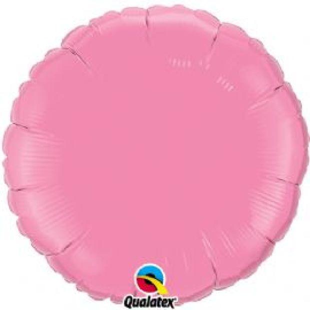 Rose Pink Round Foil Balloon - Party Affair