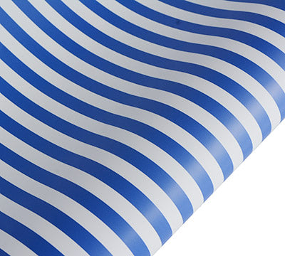 Blue Stripe Gift Wrap