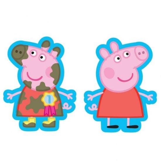 Peppa In Mud & Clean Foil Balloon Shape - Party Affair