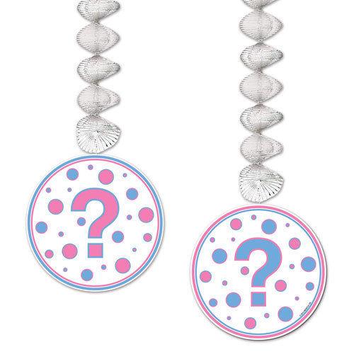 Gender Reveal Dangler Hanging Decoration - Party Affair