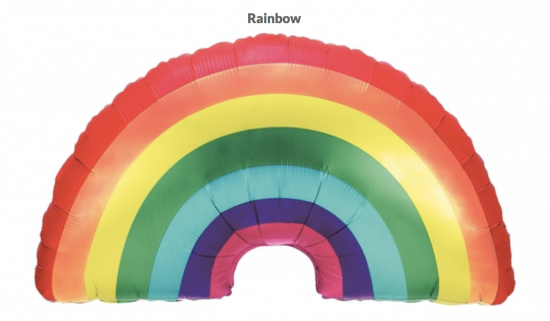Rainbow Shape Foil Balloon