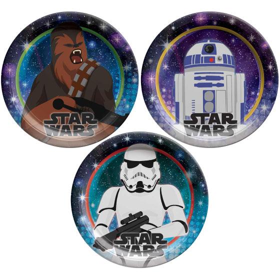 Star Wars Galaxy Lunch Plate - Party Affair