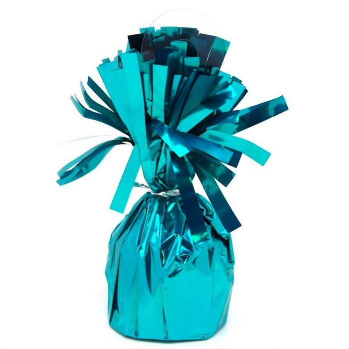 Balloon Weight Teal Foil - Party Affair