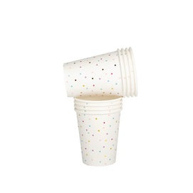 Tiny Square Confetti Paper Cups