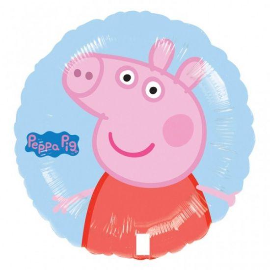 Peppa Pig On Blue Foil Balloon - Party Affair
