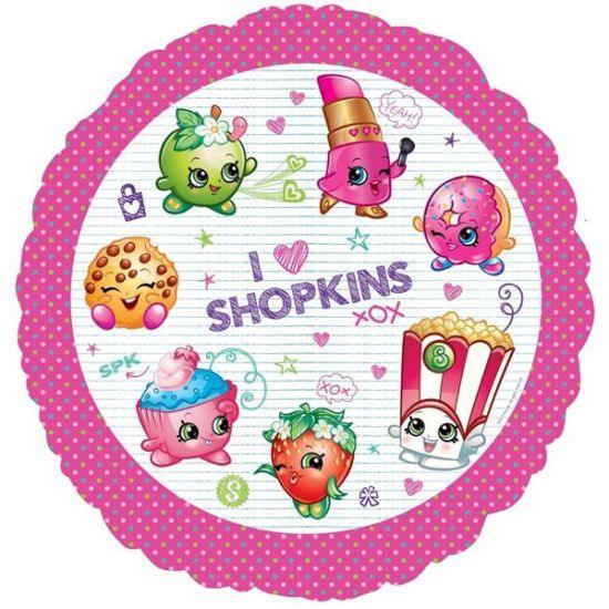 I Love Shopkins XOX Foil Balloon - Party Affair
