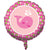 Pink Ocean Preppy Foil Balloon 
