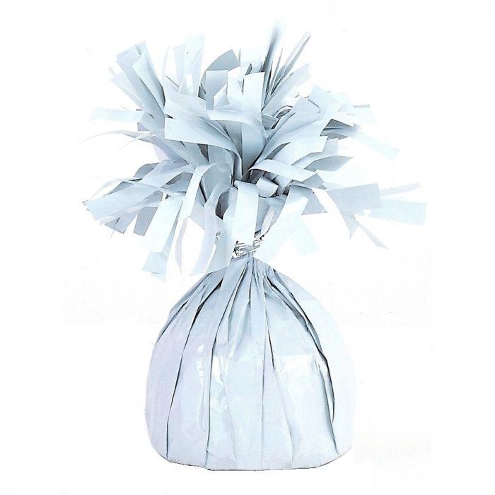 Balloon Weight White Foil - Party Affair